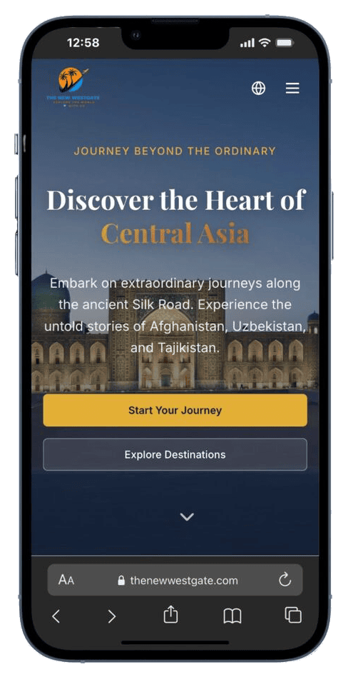 A website designed by Nakhla Agency